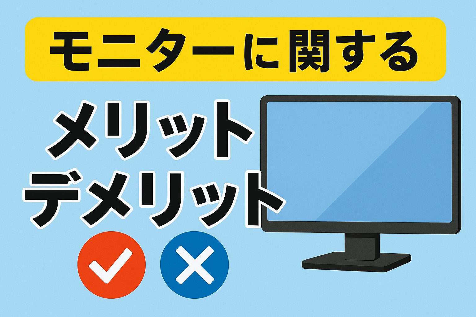 メリットデメリット